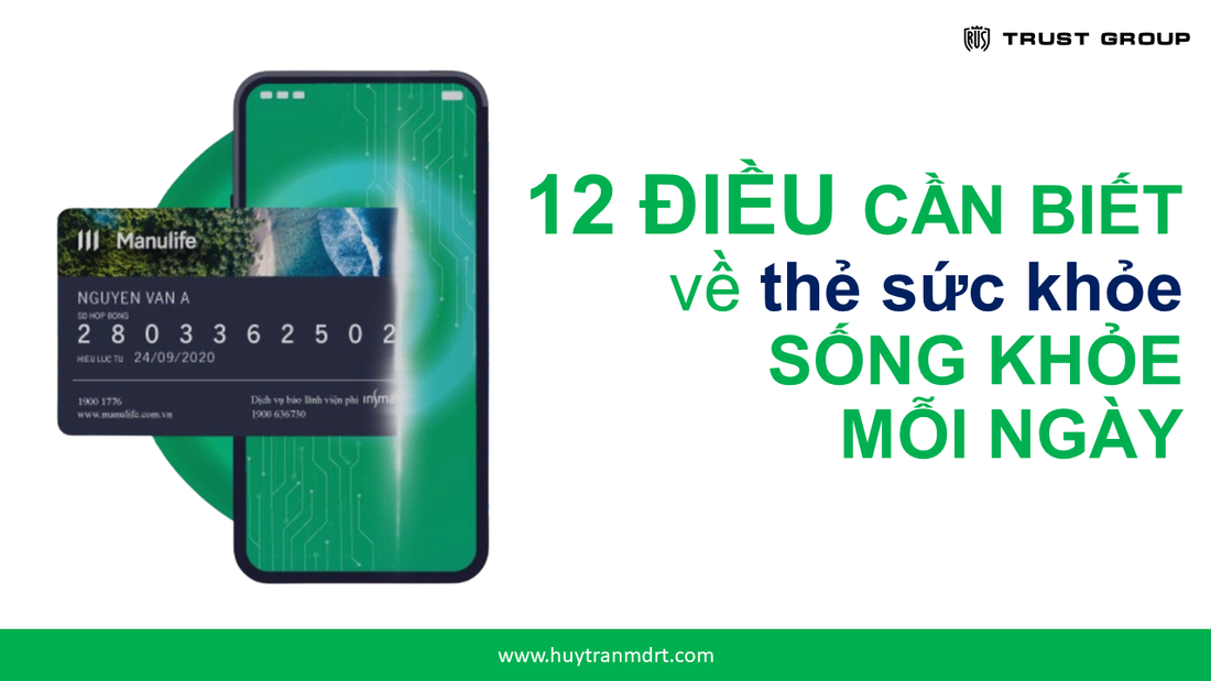 12 Điều Cần Biết Về Thẻ Sức Khỏe Sống Khỏe Mỗi Ngày