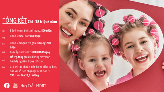 Chỉ 1,5 triệu mỗi tháng, đây là những gì bà mẹ 2 con đã 37 tuổi có thể an tâm