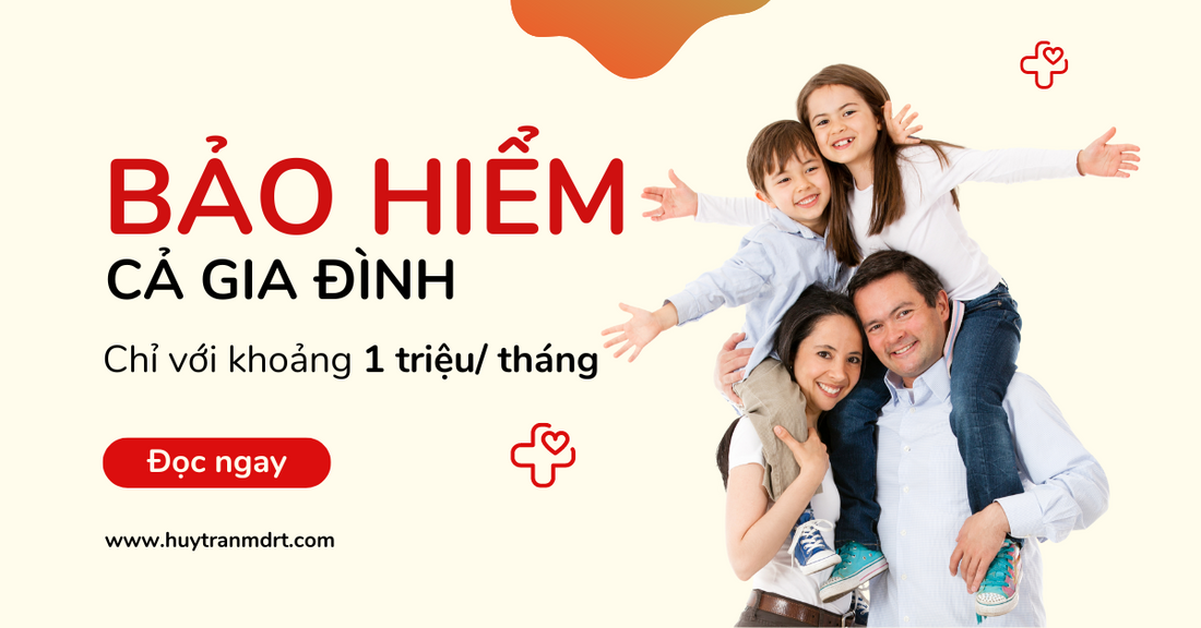 Chỉ khoảng 1 triệu/ tháng, cả gia đình 4 người đều có thẻ sức khỏe!