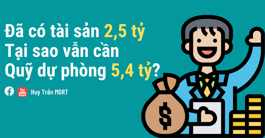Đã có tài sản 2,5 tỷ, tại sao thân chủ 35 tuổi này vẫn thiếu hụt hơn 5 tỷ?